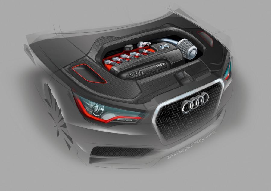 Эскиз Audi A1 Clubsport Quattro Concept (8X) 2011 года  (фото 34 из 37)